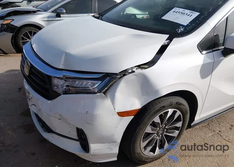 2022 Honda Odyssey Ex-L z USA, uszkodzony, nr VIN 5FNRL6H79NB044543